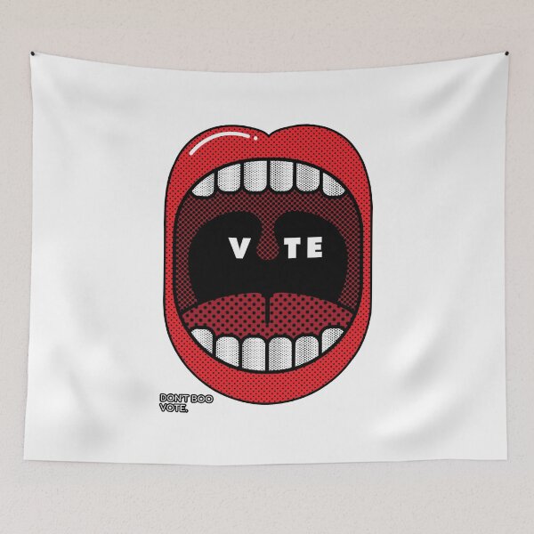 Item preview, Dont Boo. VOTE. designed and sold by WolfSpiritCo.