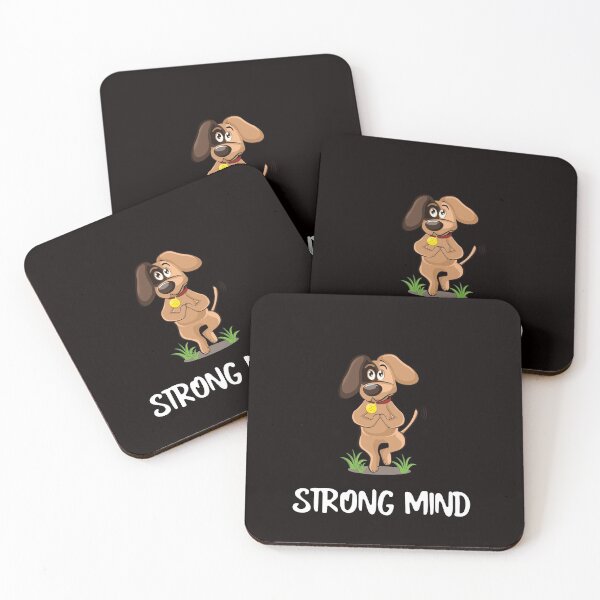 Item preview, Poochie Be Strong Yoga  designed and sold by PoochiePooch.