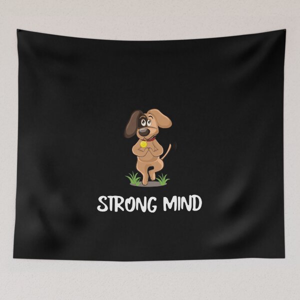 Item preview, Poochie Be Strong Yoga  designed and sold by PoochiePooch.