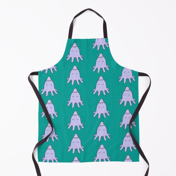 Item preview, Octopus Friends – Lilac on Bold Teal Repeat designed and sold by ImperfectLife.