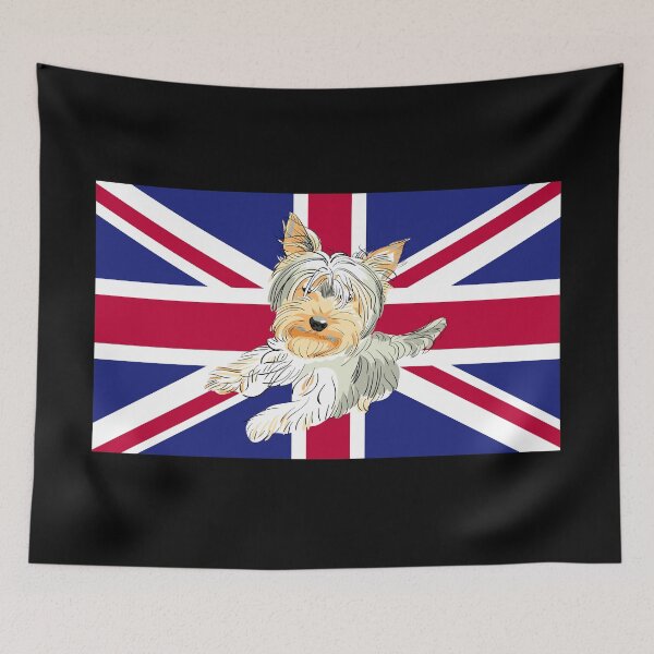 Item preview, Yorkshire flag Terrier funny yorkshire designed and sold by OneTimeEngineer.