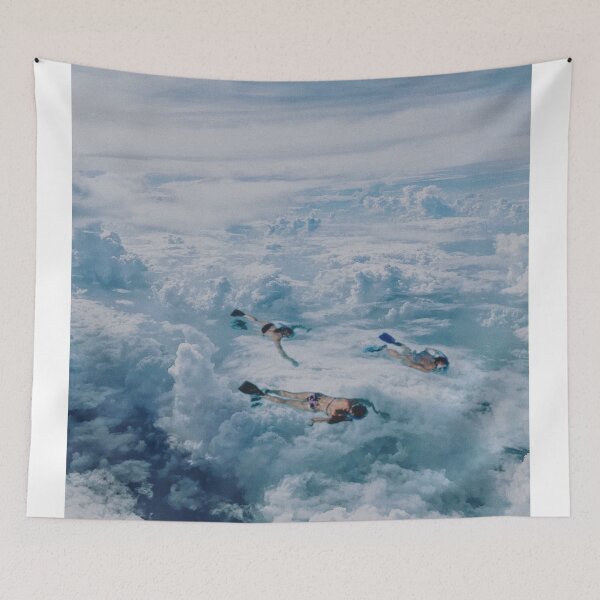 Item preview, swimming on cloud nine designed and sold by artatsunrise.