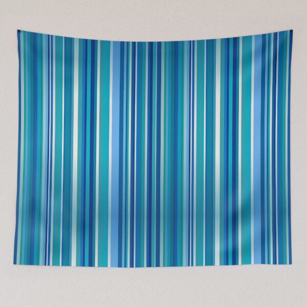 Aperçu de l'œuvre Rayures bleues créée et vendue par Pinnypin.