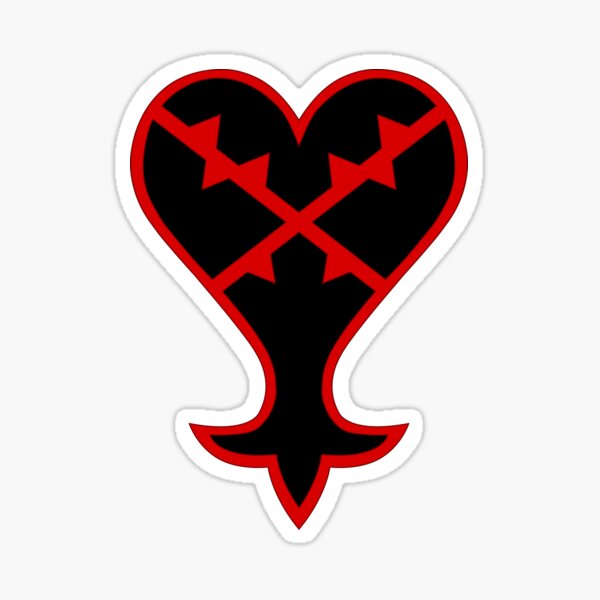 Vista previa del artículo con la obra «Kingdom Hearts: Heartless Emblem», diseñado y vendido por crimzind.