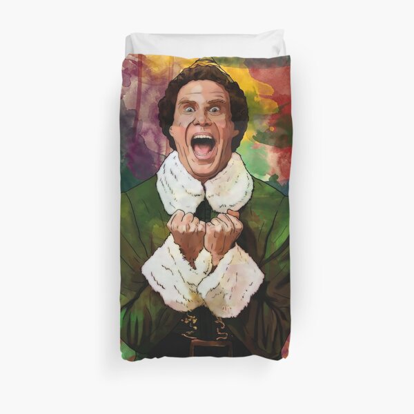 Elf - SANTA'S COMING! Duvet Cover