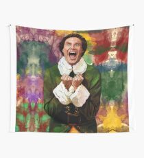 Elf - SANTA'S COMING! Wall Tapestry