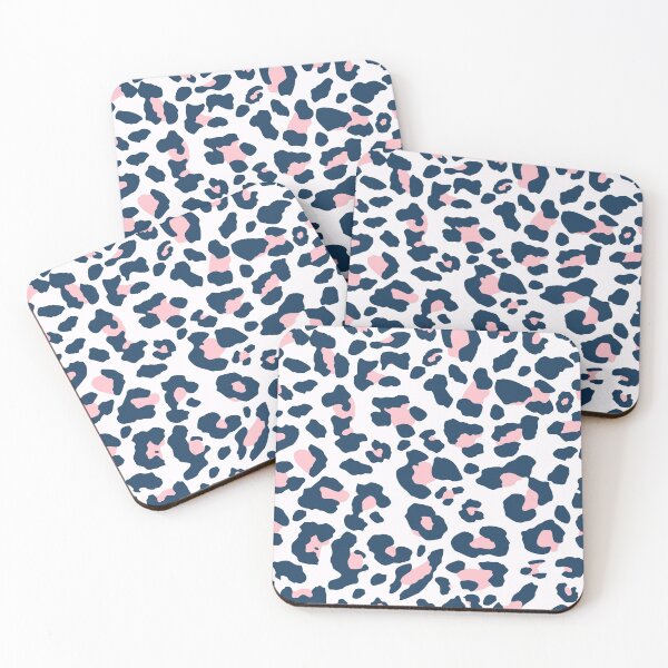 Item preview, Pink And Navy Leopard Print - Modern Jungle Pattern designed and sold by RLYGR8.