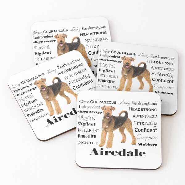 Item preview, Airedale Terrier Traits designed and sold by DogLove.