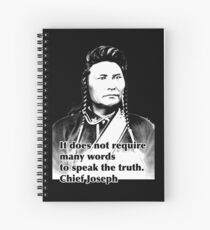 Chief Joseph Spiral Notebook
