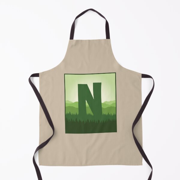 Item preview, Letter N - In the Pine Forrest designed and sold by pixelinga.