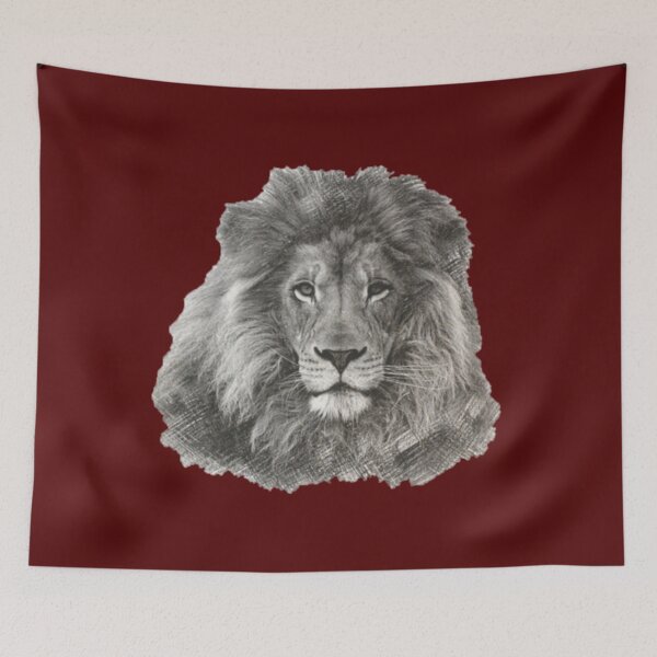 Item preview, Sketch of an African Lion designed and sold by TeeZoneZtore.