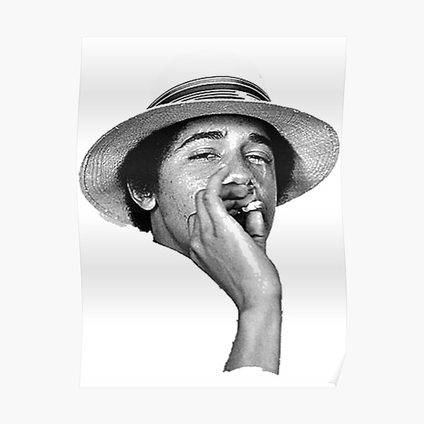 Smoking Obama novelty figurine Smokin' Obama 