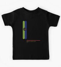 Wellesley 1966 station Kids Tee