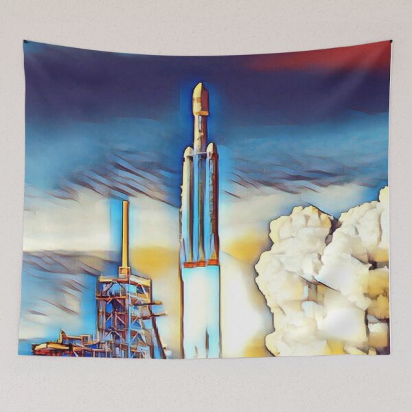 Item preview, SpaceX Rocket Launch designed and sold by Skywalker115959.