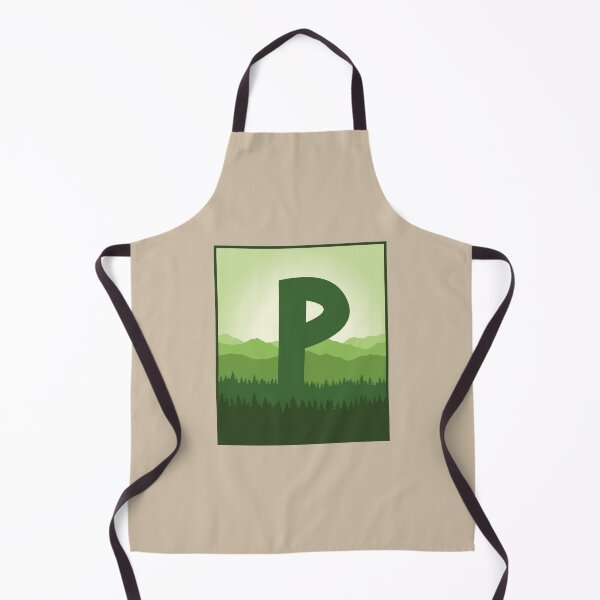 Item preview, Letter P - In the Pine Forrest designed and sold by pixelinga.