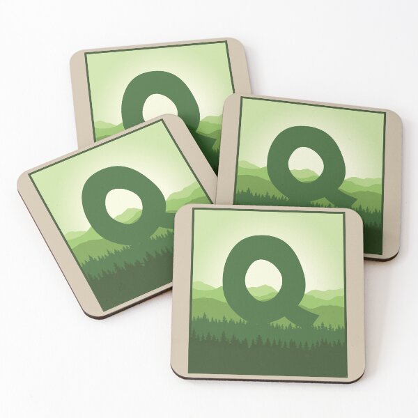Item preview, Letter Q - In the Pine Forrest designed and sold by pixelinga.
