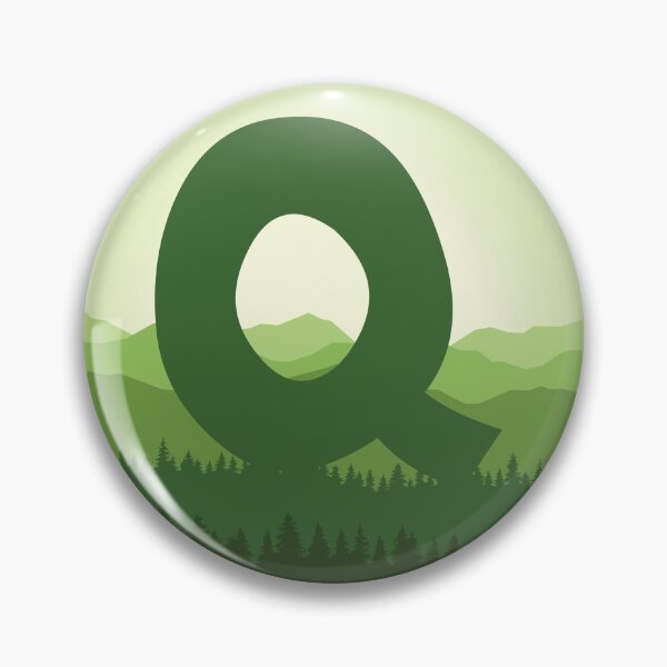 Item preview, Letter Q - In the Pine Forrest designed and sold by pixelinga.