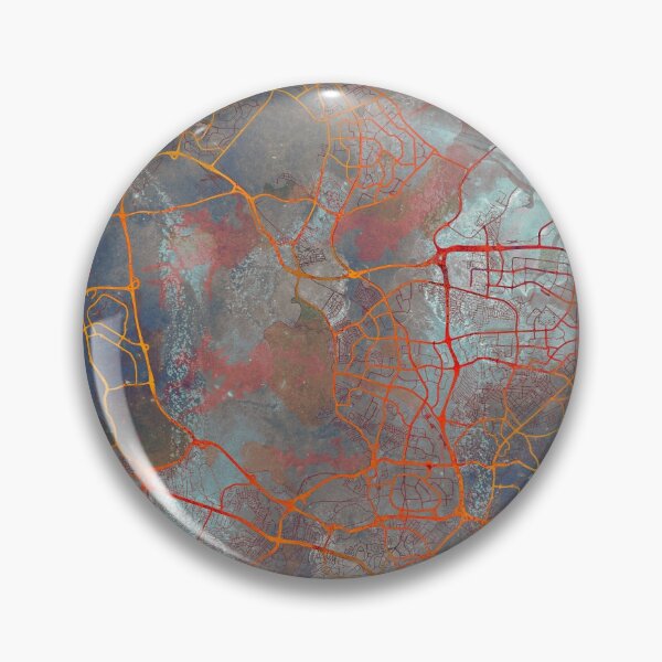 Item preview, Singapore Asia Street Map Urban designed and sold by IvonDesign.
