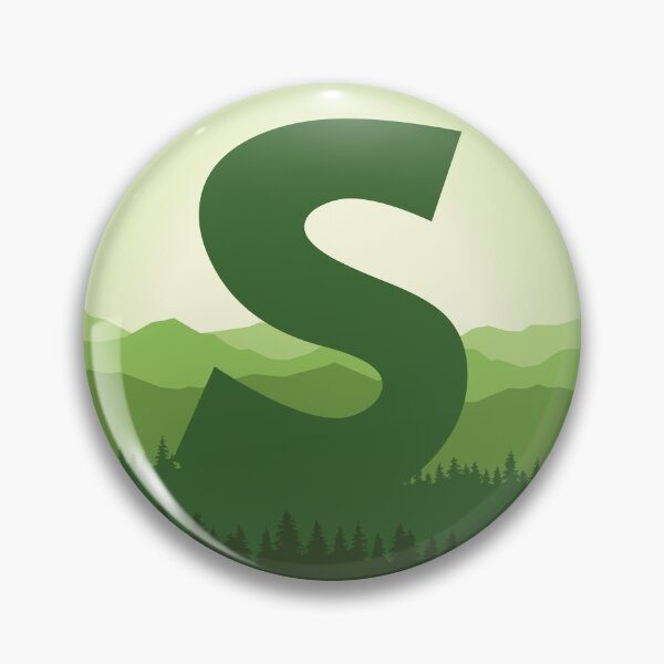 Item preview, Letter S - In the Pine Forrest designed and sold by pixelinga.