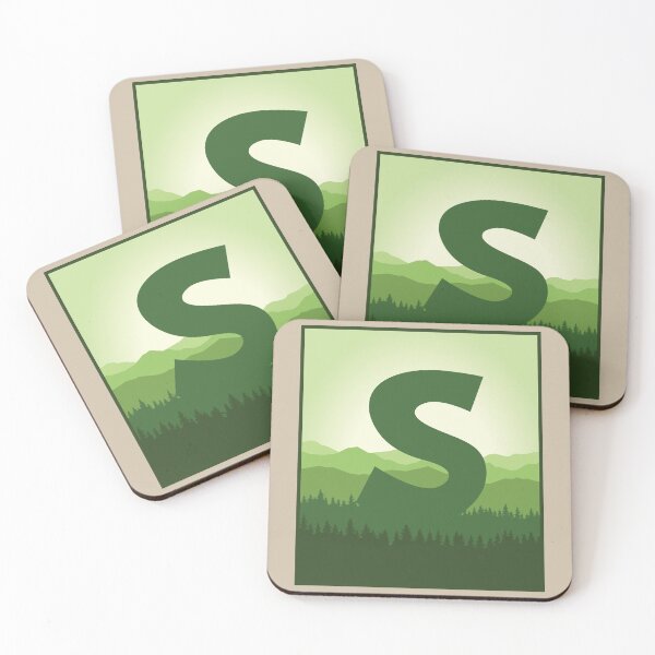 Item preview, Letter S - In the Pine Forrest designed and sold by pixelinga.