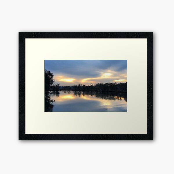Item preview, Playful Sky early morning at the river designed and sold by Starzyia.