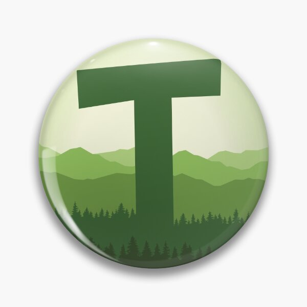 Item preview, Letter T - In the Pine Forrest designed and sold by pixelinga.