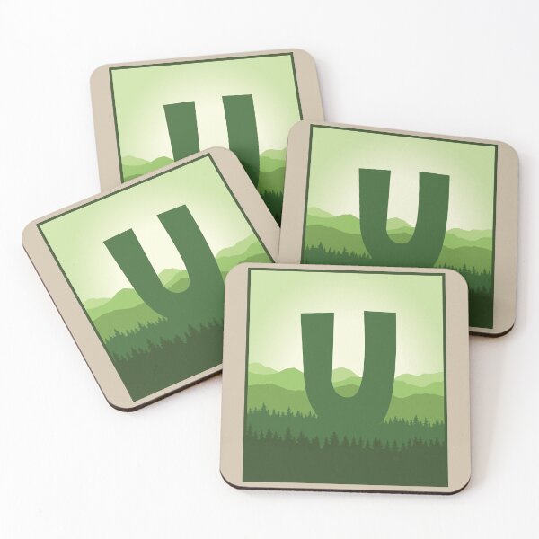 Item preview, Letter U - In the Pine Forrest designed and sold by pixelinga.