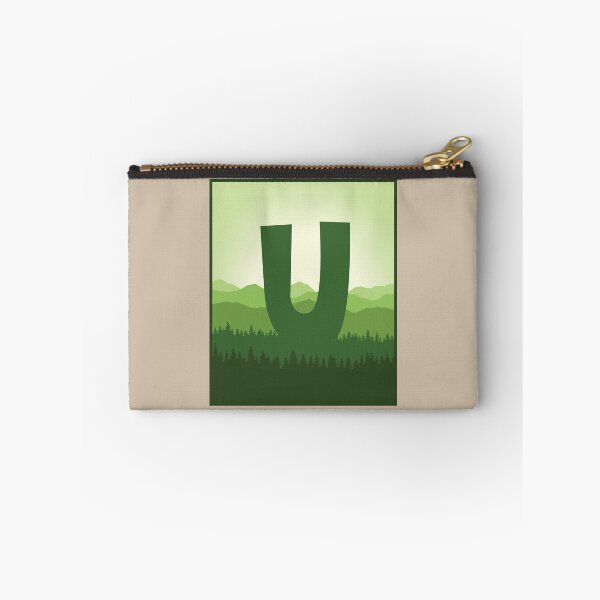 Item preview, Letter U - In the Pine Forrest designed and sold by pixelinga.