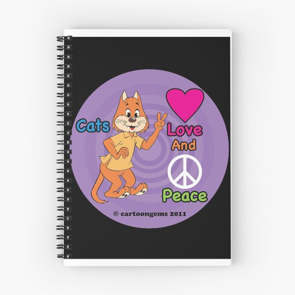 Item preview, Cats Love And Peace designed and sold by CartoonGems.