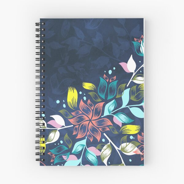 Artikelvorschau, Hübsche Seite Baby Blue Aquarell Blumenmuster entworfen und verkauft von Memituss.