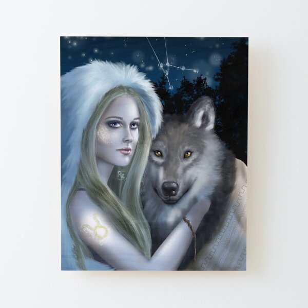 Taurus Wood Mounted Print