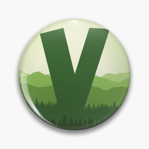 Item preview, Letter V - In the Pine Forrest designed and sold by pixelinga.