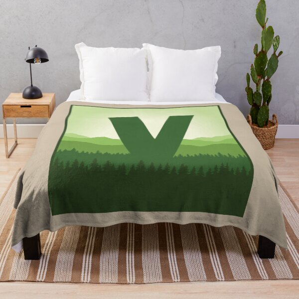 Item preview, Letter V - In the Pine Forrest designed and sold by pixelinga.