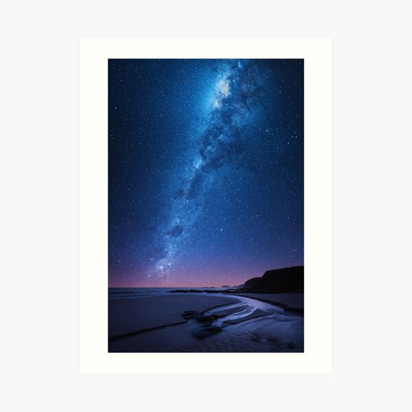 Nebula over Bushrangers Bay Art Print