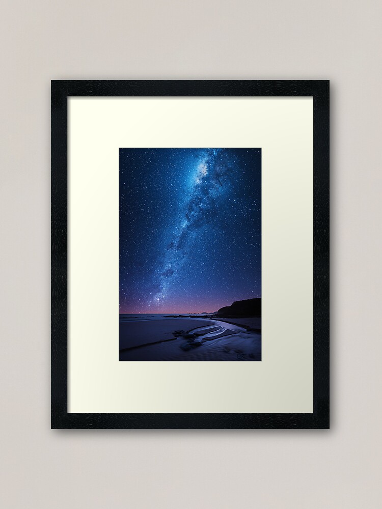 Alternate view of Nebula over Bushrangers Bay Framed Art Print