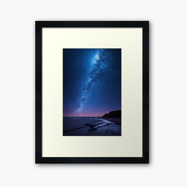 Nebula over Bushrangers Bay Framed Art Print