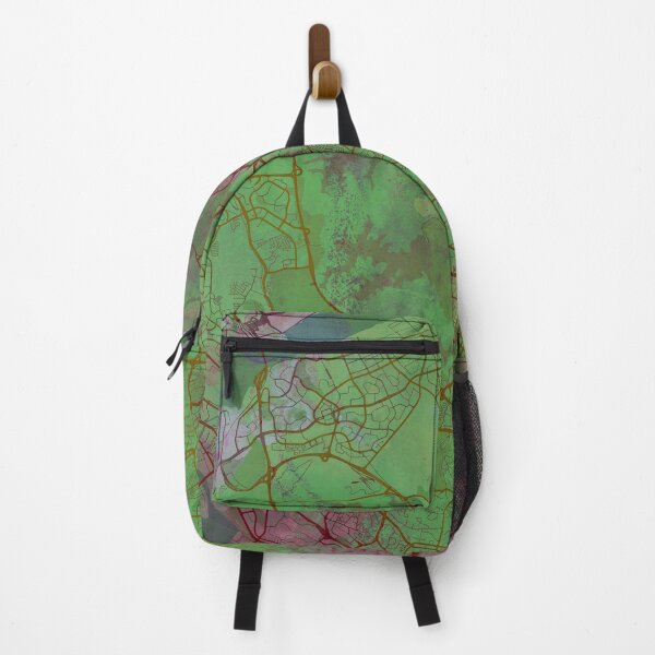 Item preview, Singapore Asia Street Map Magma Eruption designed and sold by IvonDesign.