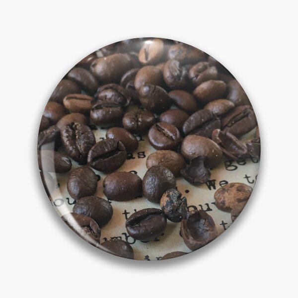 Item preview, coffee beans scattered on the leaf designed and sold by Nataliya89.