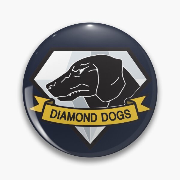 Item preview, Metal Gear Solid - Diamond Dogs over Heart designed and sold by crimzind.