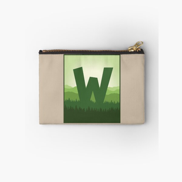 Item preview, Letter W - In the Pine Forrest designed and sold by pixelinga.