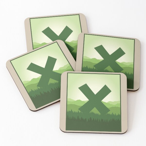 Item preview, Letter X - In the Pine Forrest designed and sold by pixelinga.