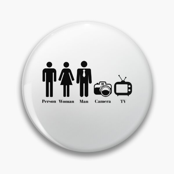 Item preview, Person Woman Man Camera Tv Anti Trump designed and sold by kader85.