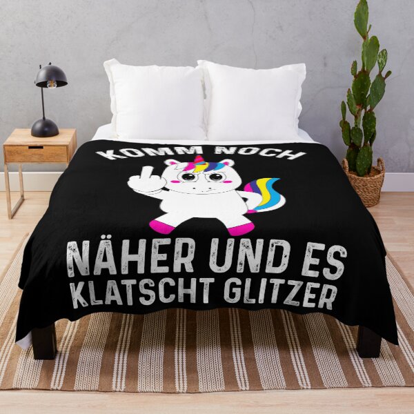 Artikelvorschau, Einhorn frech lustig Geschenk Mittelfinger witzig entworfen und verkauft von Artgifts.