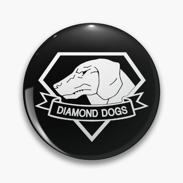 Item preview, Metal Gear Solid - Diamond Dogs over Heart (White) designed and sold by crimzind.