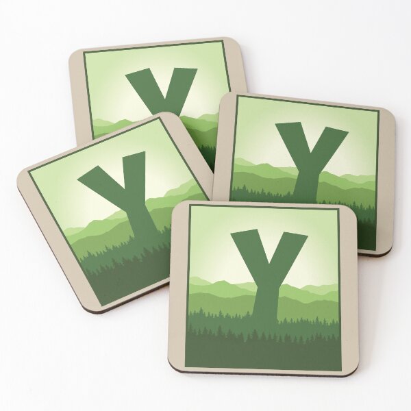 Item preview, Letter Y - In the Pine Forrest designed and sold by pixelinga.