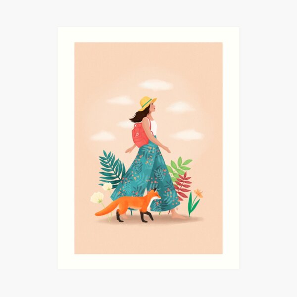 Fox Art Print
