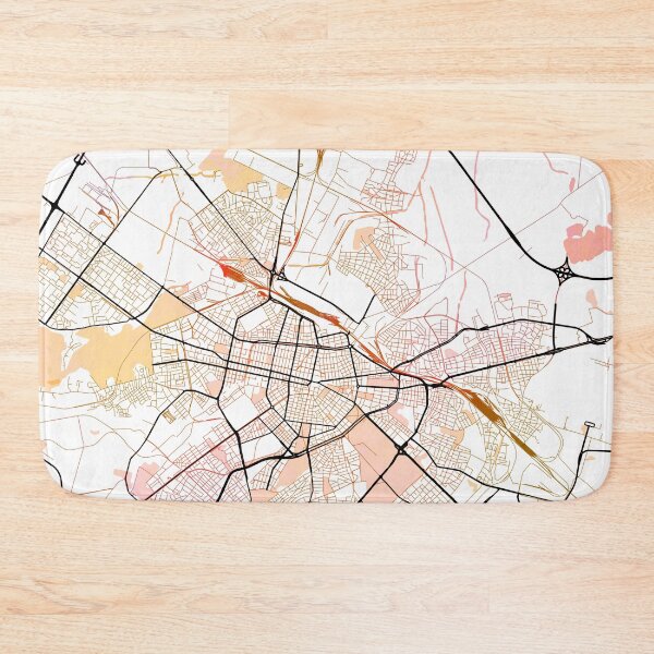 Item preview, Sofia Bulgaria Street Map Color designed and sold by IvonDesign.