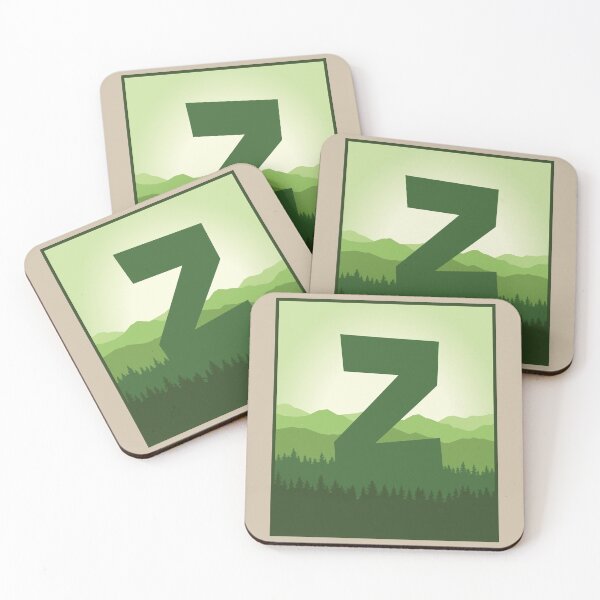 Item preview, Letter Z - In the Pine Forrest designed and sold by pixelinga.
