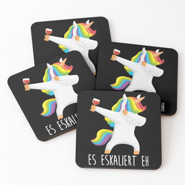 Item preview, It Always Escalates Unicorn Funny Gift designed and sold by Artgifts.