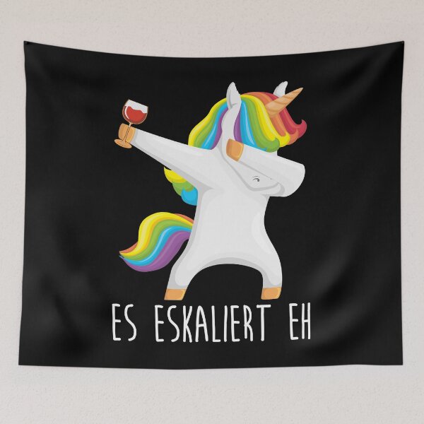 Item preview, It Always Escalates Unicorn Funny Gift designed and sold by Artgifts.